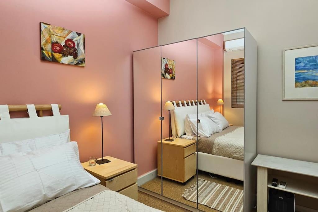 Artistico Two-Bedroom Apartment In Kolonaki Aten Exteriör bild
